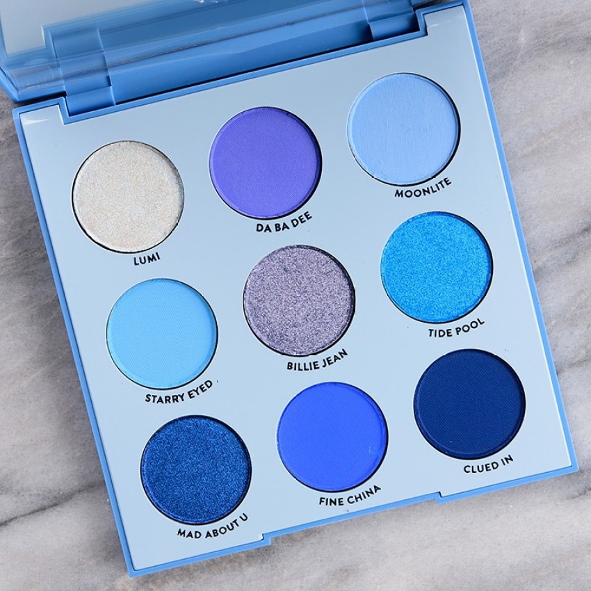 Eyeshadow palette with deals blue