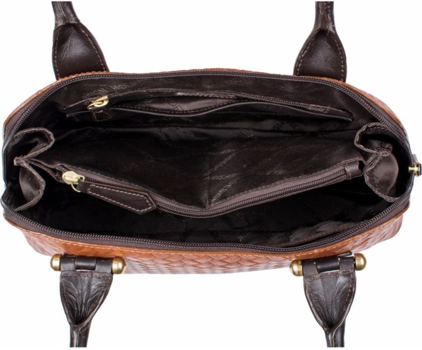 Hidesign Fling 01 Tan Leather Womens Sling Bag: Buy Hidesign Fling