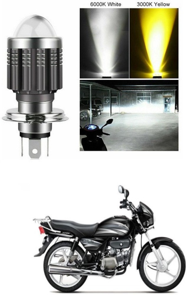 PRTEK Bike Led Headlight Bulb H4 35W 12V/Water Resistan/3D 6 Led Headlight  Motorbike LED (12 V, 12 W) Price in India - Buy PRTEK Bike Led Headlight  Bulb H4 35W 12V/Water Resistan/3D