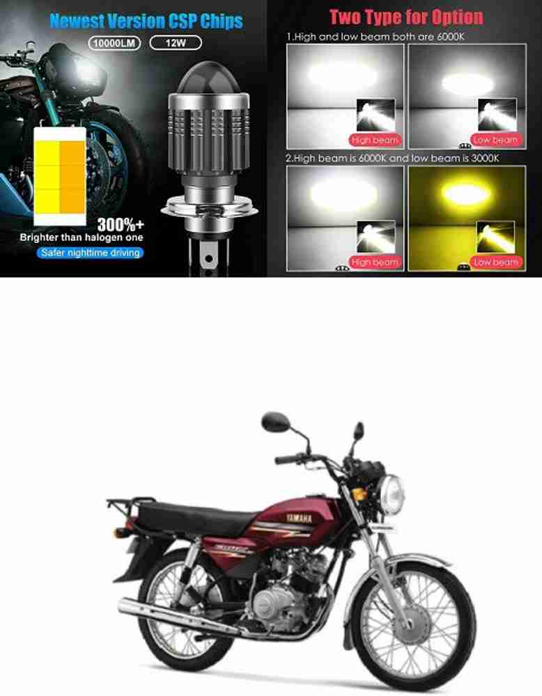 PRTEK LED Headlight for Yamaha Crux Price in India Buy PRTEK LED