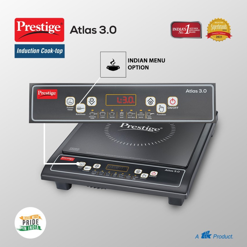 Prestige atlas 2.0 on sale induction cooktop