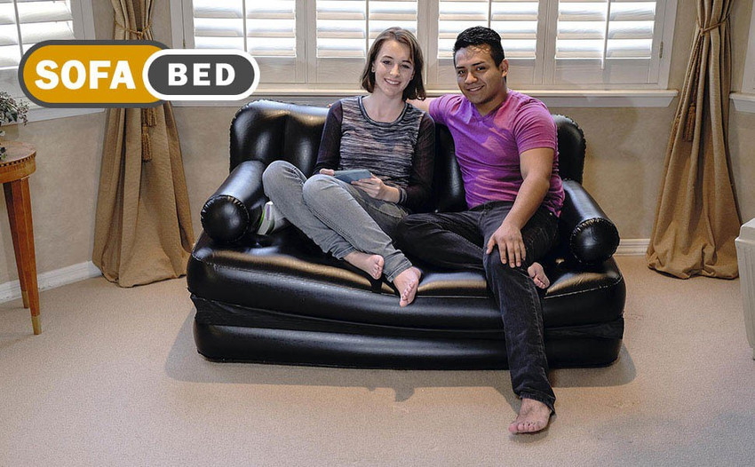 Style dream airsofa pvc 3 seater store inflatable sofa