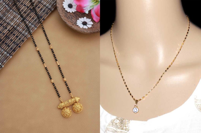 Vraj india Alloy Mangalsutra Price in India Buy Vraj india Alloy