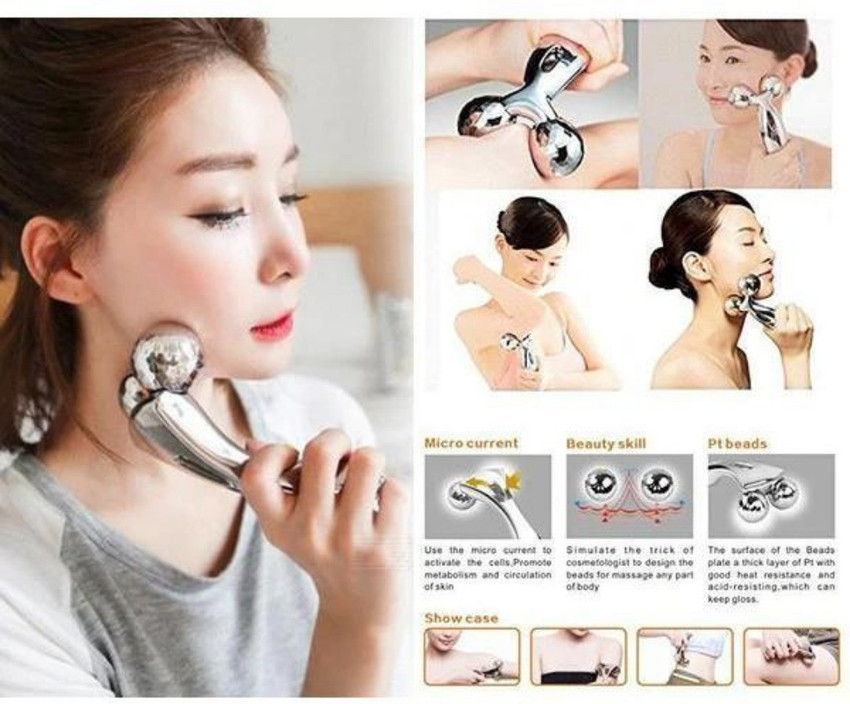UZAN 3D Roller Face Massager 3D Roller Face Massager Massager UZAN Flipkart