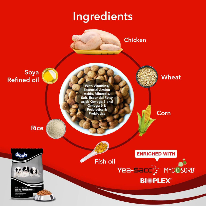 Drools Ultium Performance Chicken 20 kg Dry New Born Dog Food