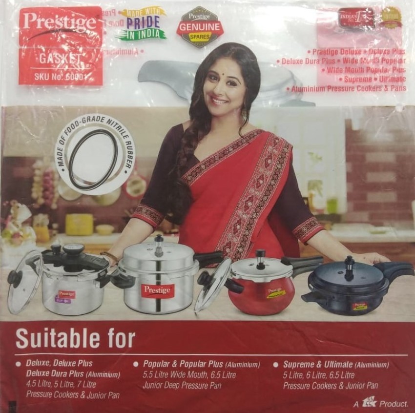 Prestige Deluxe Plus Combo Set 2PCs 4.5L 5 L 6L 7L 7.5 8.5 10