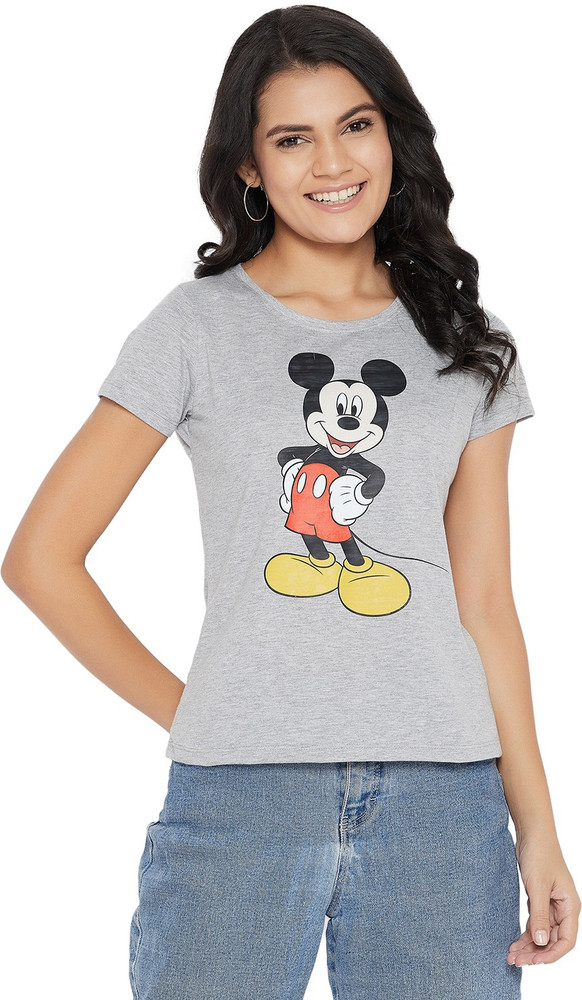 Mickey mouse hot sale t shirt ladies
