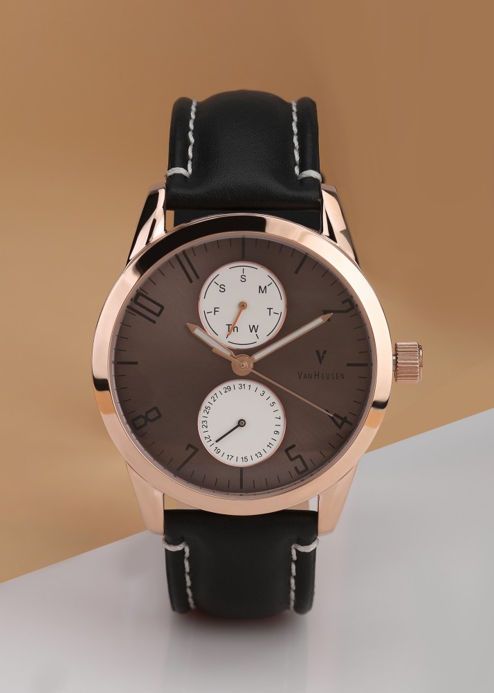 VAN HEUSEN Moderna Analog Watch - For Men - Buy VAN HEUSEN Moderna Analog  Watch - For Men VH000032A Online at Best Prices in India