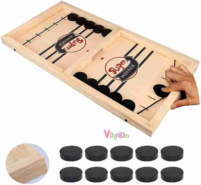 Large Fast Sling Puck Game - Super Sling Puck Board Games for a