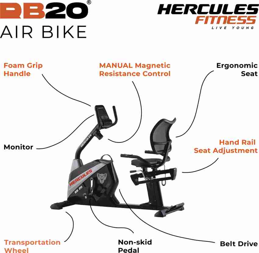Hercules exercise bike db20 sales