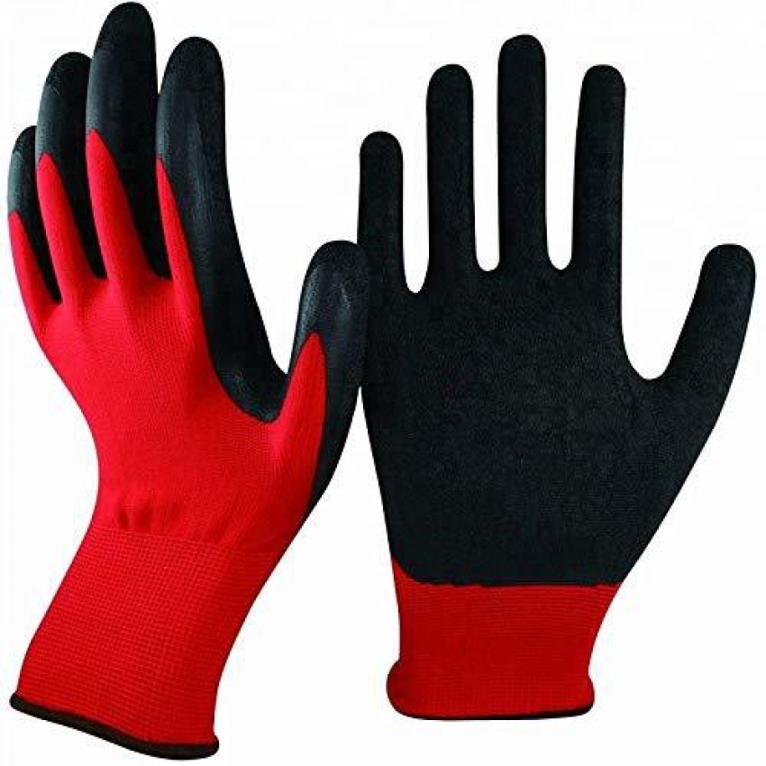 SEE INSIDE Nylon Safety Hand Gloves, Anti Cut, Cut Resistant, Domestic Hand  Gloves Rubber Safety Gloves Price in India - Buy SEE INSIDE Nylon Safety Hand  Gloves