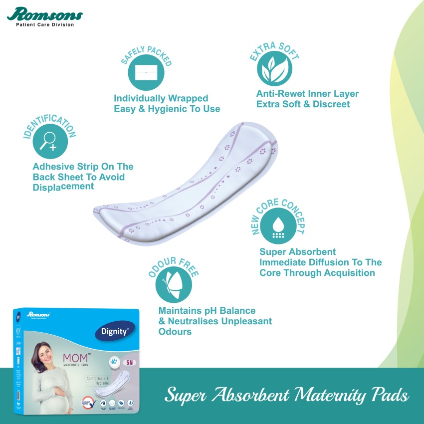 Jiswap Disposable Maternity Pads, Comfortable & Hygienic (XXL) Sanitary Pad, Buy Women Hygiene products online in India