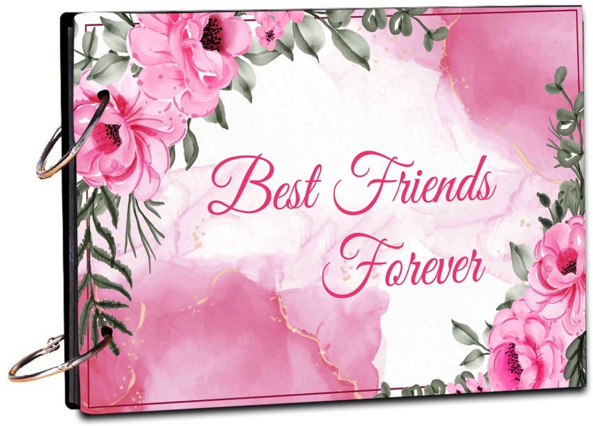 BPDESIGNSOLUTION My Best Friend Rose Leaf Border Book Photo Album Size  8.5x6 inch 20 sheet Theme, Scrapbook Kit Price in India - Buy  BPDESIGNSOLUTION My Best Friend Rose Leaf Border Book Photo