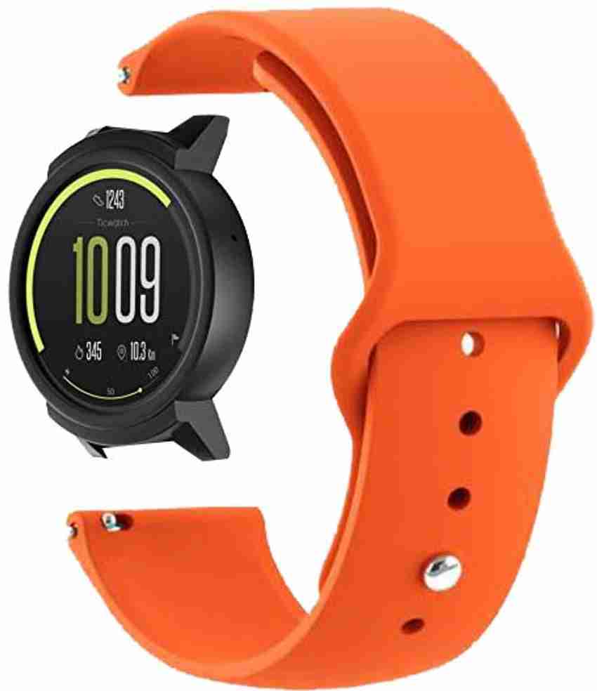 Appysun Ticwatch E Orange Strap Smart Watch Strap Price in India
