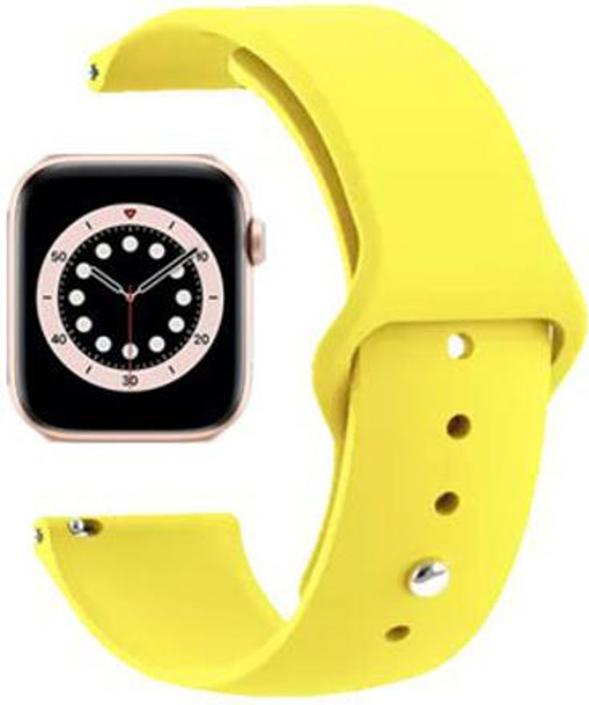 Appysun Spectrum Mobile Yellow Strap Smart Watch Strap Price in