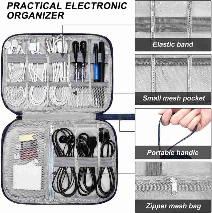 hefeilzmy Travel Home Organizer Zip Bag Case Portable