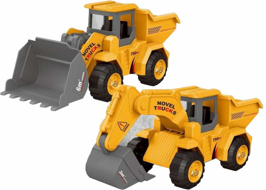 dharti enterprise Unbreakable Bulldozer and Excavator Big Size