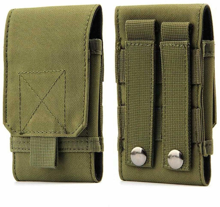 divinezon Army Camo Molle Bag for Mobile Phone Belt Pouch Holster Cover Case Mobile Pouch