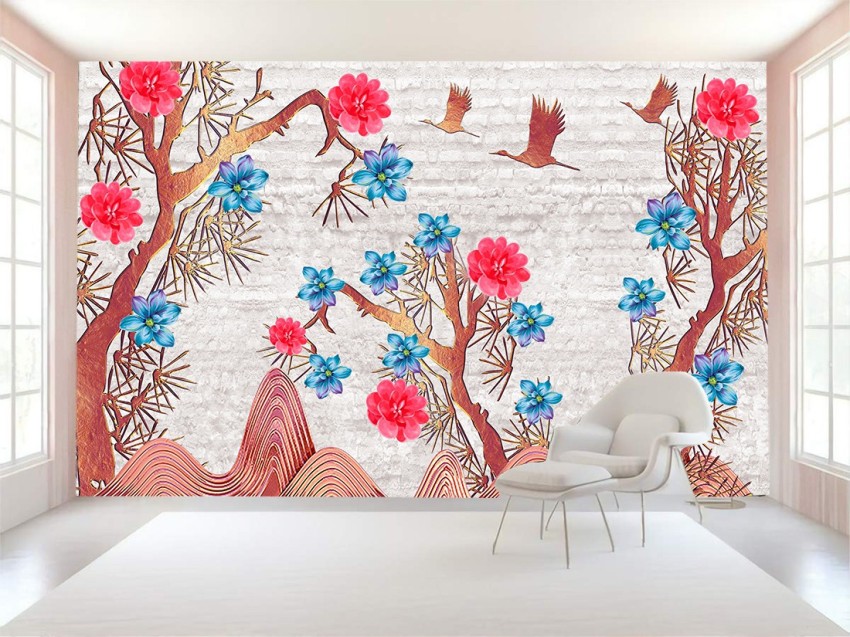 AY FASHION 71.12 cm 3D Wallpaper Large painting Wall Sticker Self Adhesive  Vinly Print Decal for Living Room, Bedroom, Kids, office ,Hall etc,_02 Self  Adhesive Sticker Price in India - Buy AY