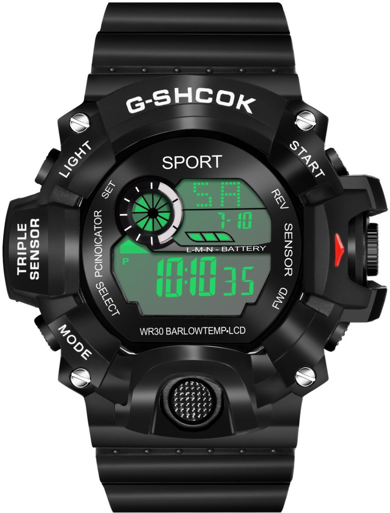 Stylish digital watches for men sales