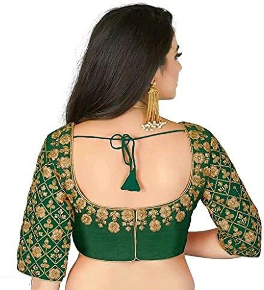 Buy online Puff Sleeves Embroidered Blouse from ethnic wear for Women by Scube  Designs for ₹489 at 74% off