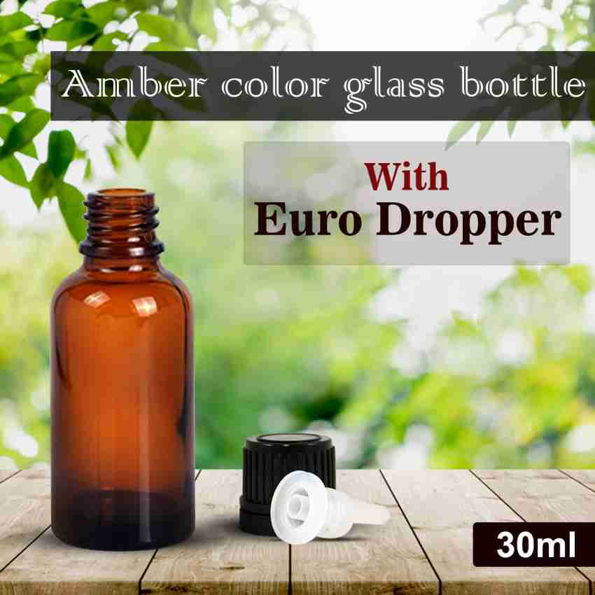 30ml Amber Glass Bottle (Euro Dropper)