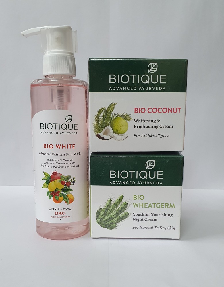 BIOTIQUE SKIN WHITENING BRIGHTENING COMBO Price in India Buy