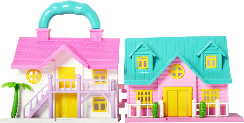 Double sided dollhouse hot sale