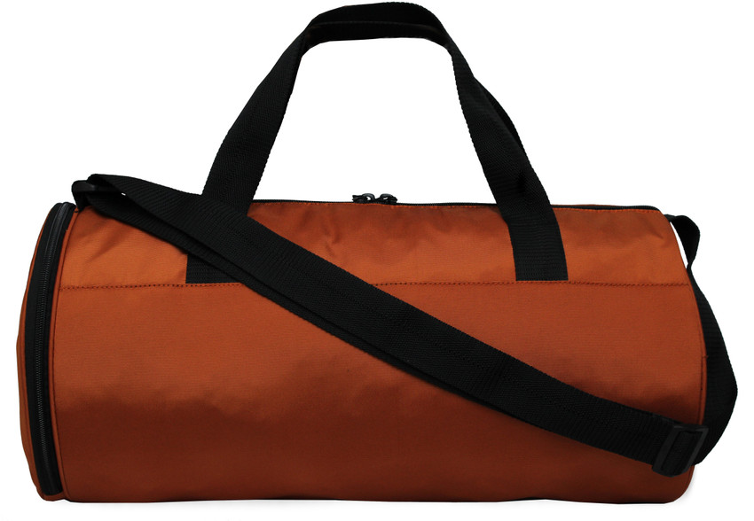 Sfane Men Women Orange Sports Duffel Travel Gym Bag Gym Duffel
