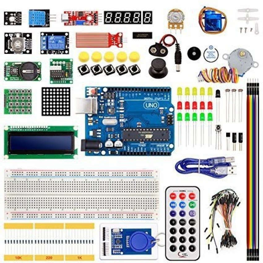 Tinkrbox Starter Kit based on Arduino UNO 30+ Projects with Video tutorials  Educational Electronic Hobby Kit Price in India - Buy Tinkrbox Starter Kit  based on Arduino UNO 30+ Projects with Video