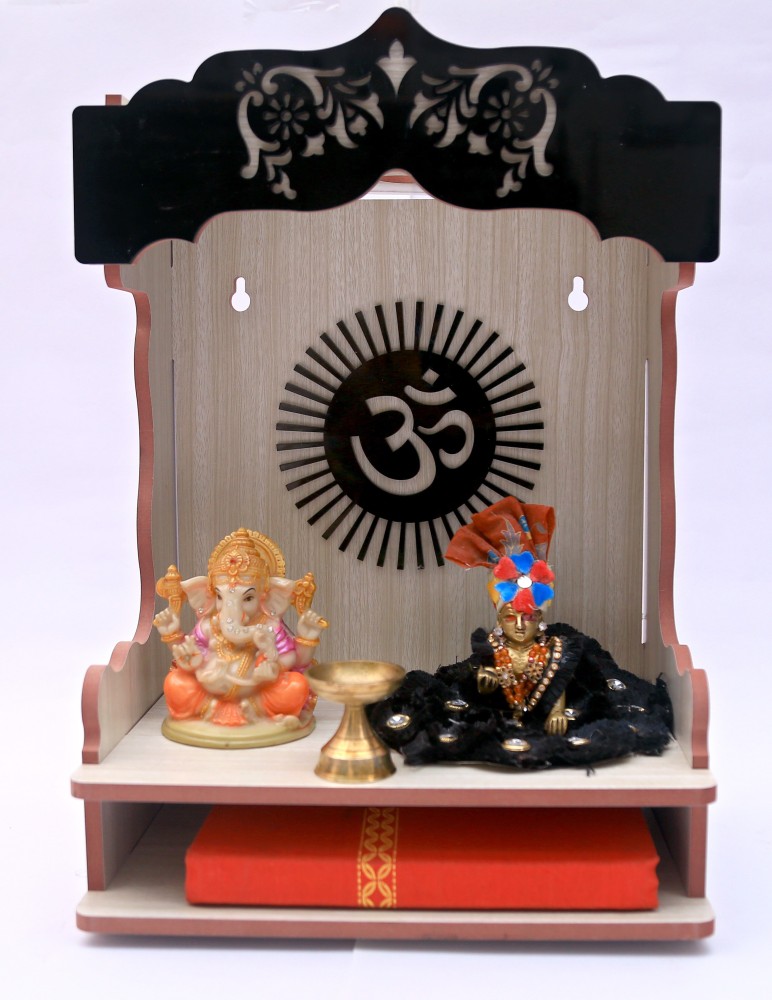 Mandir Designs  Buy Wooden Temple  Pooja Mandir for Home Online