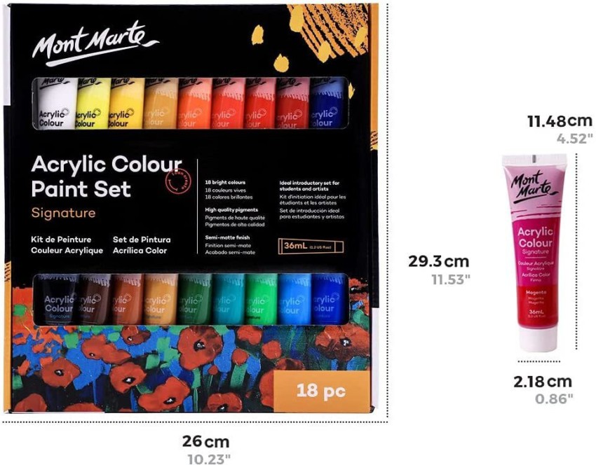 Mont Marte Acrylic Paint, 12ml at best price in Chennai