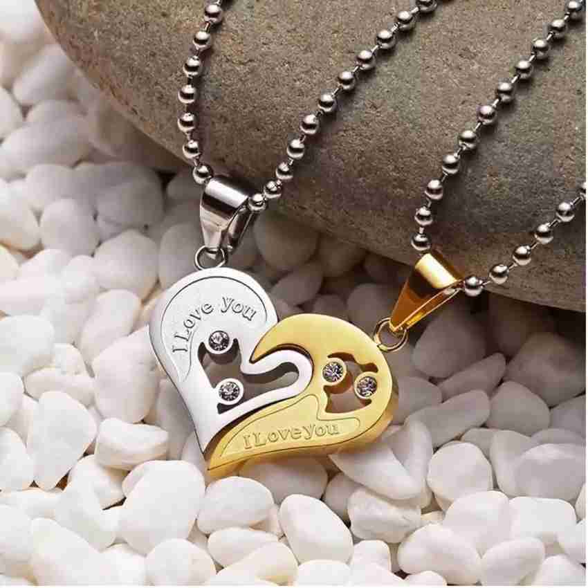 Half hot sale love locket