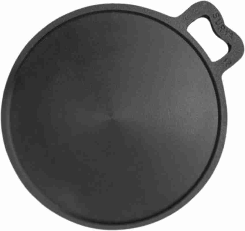  Rock Tawa Dosa Tawa 14 Inch Pre-Seasoned Cast Iron