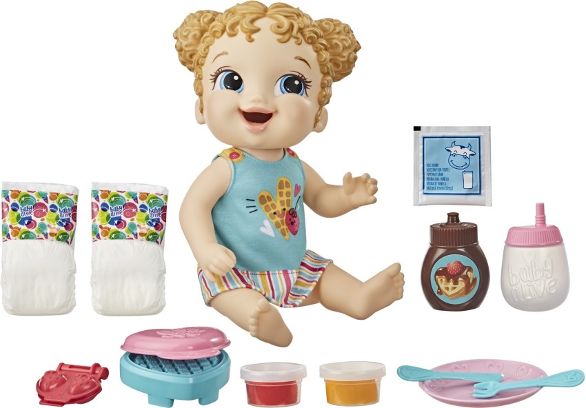  Baby Alive Powdered Doll Food Refill, Baby Alive Accessories, 5  Doll Food Packets, Doll Spoon, Baby Alive Doll Toy for Kids 3 and Up : Toys  & Games