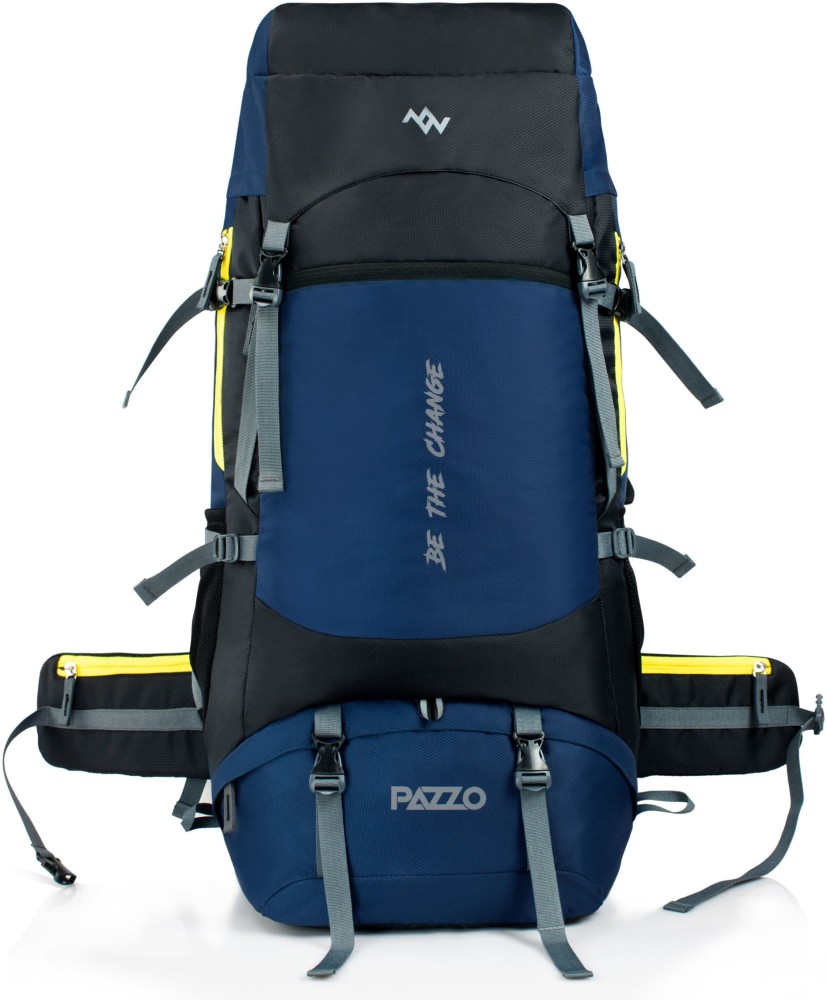 IMPULSE Rucksack bag travel bag for men tourist bag backpack for hiking  trekking camping Rucksack - 65 L Navy Blue - Price in India