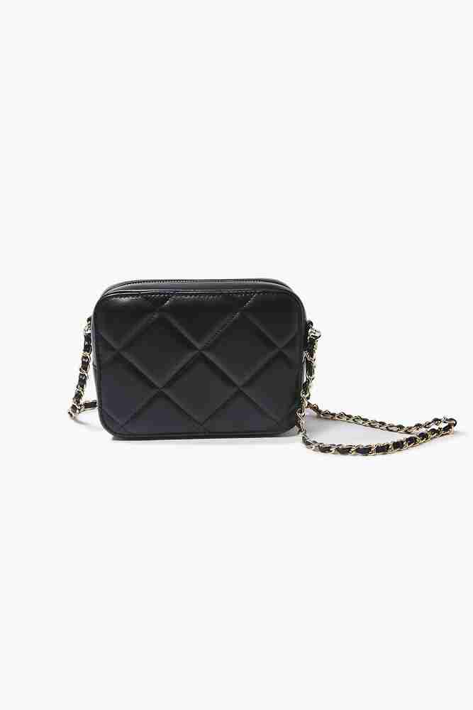 Forever 21 black top sling bag