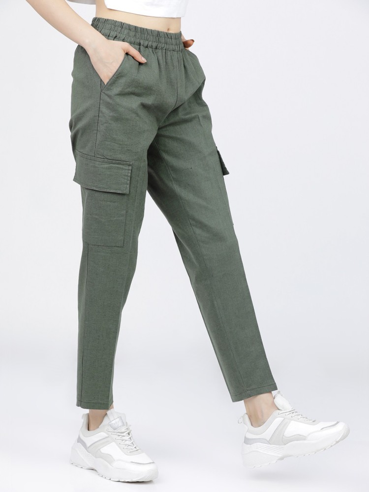 Bershka utility cargo pants in khaki  ASOS  Cargo pants women outfit  Pants for women Winter pants outfit