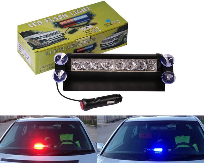 Emergency strobe store lights for cars