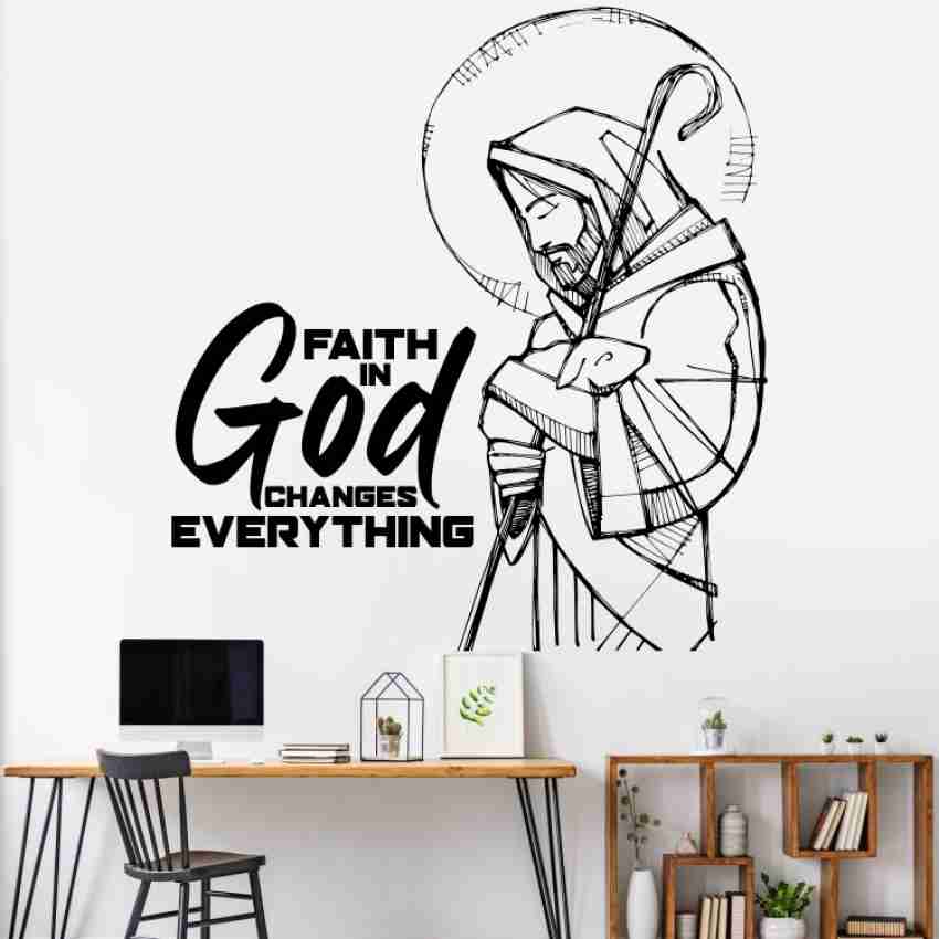 50 Pack Jesus Christian Religious Bible Faith Stickers Cross Wisdom Words  Decals