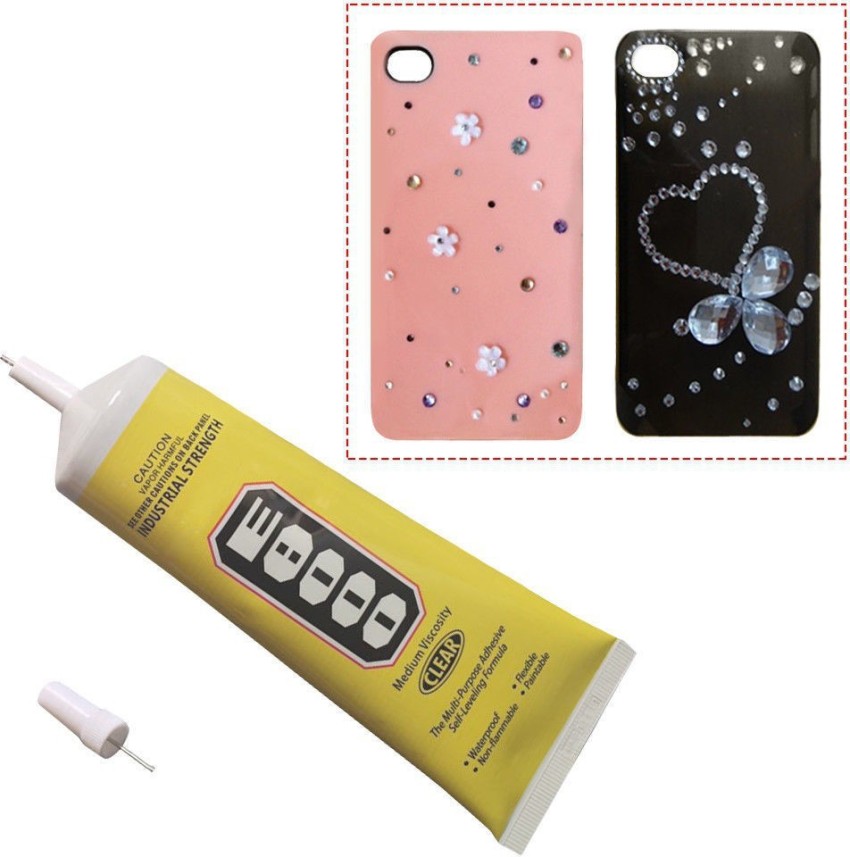 E-8000 Multipurpose Adhesive Glue For Smartphones Screen Repair, DIY  Jewelry, Art and Resin Crafts, Bag Decoration. [Pack Of 3]