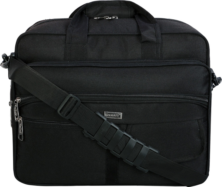 Flipkart Creations Multi Compartment Messenger Bag for Business Professionals Office Students and Travellers Black CB29 BLCK Waterproof Messenger Bag Messenger Bag