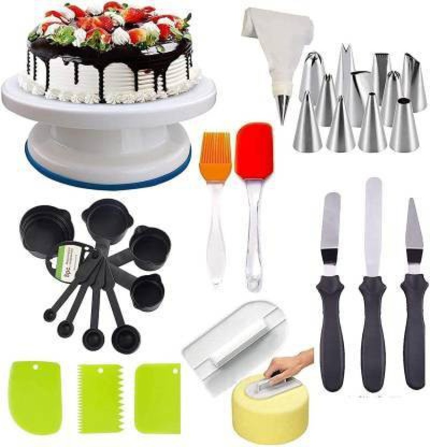 Amazon.com: Cake Decorating Tools Supplies Kit: 236pcs Baking Accessories  with Storage Case - Piping Bags and Icing Tips Set - Cupcake Cookie  Frosting Fondant Bakery Set for Adults Beginners or Professional: Home