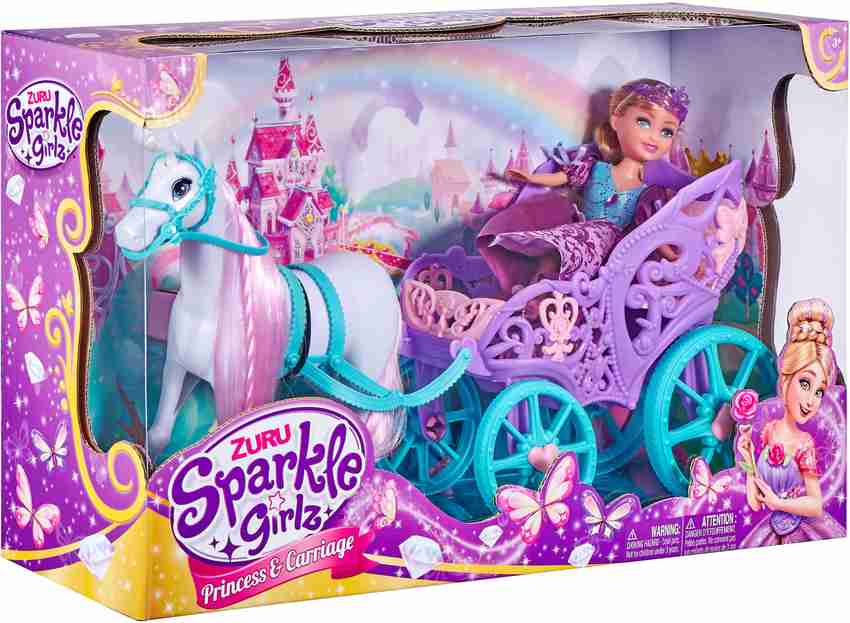 Sparkle Girlz Girlz Princess With Horse Carriage Girlz