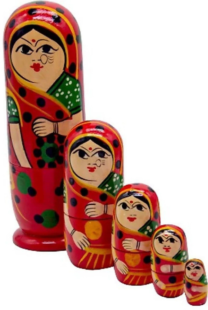 Hand painted 2025 nesting dolls