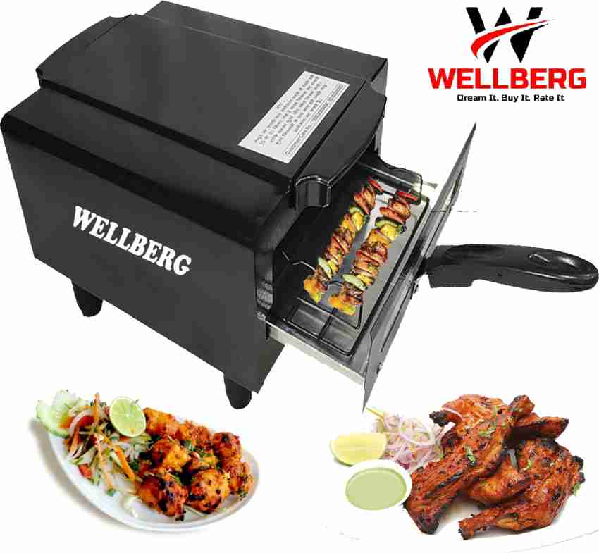 Buy Wellberg 2000-Watt Electric Tandoor (Black) Online at Low Prices in  India 