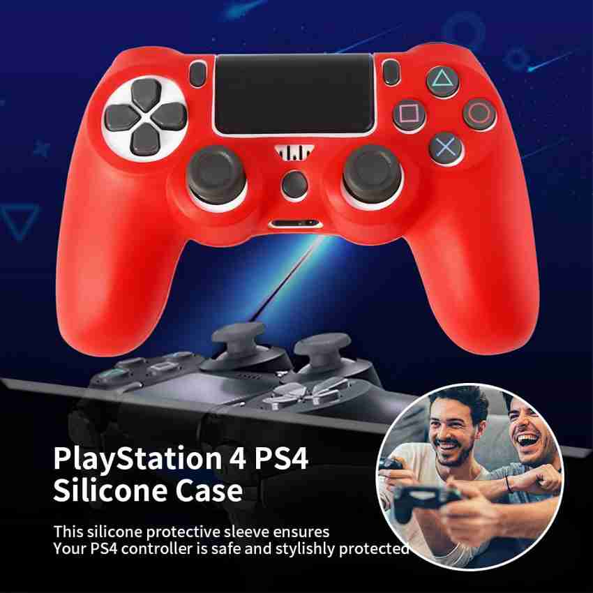 Accessori Playstation4 Xtreme Videogames Silicon Grip Red per PS4 Pad :  : PC & Video Games