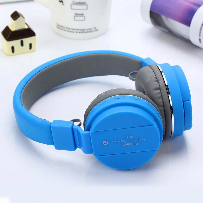 Wireless stereo dynamic best sale headphones sh12 price