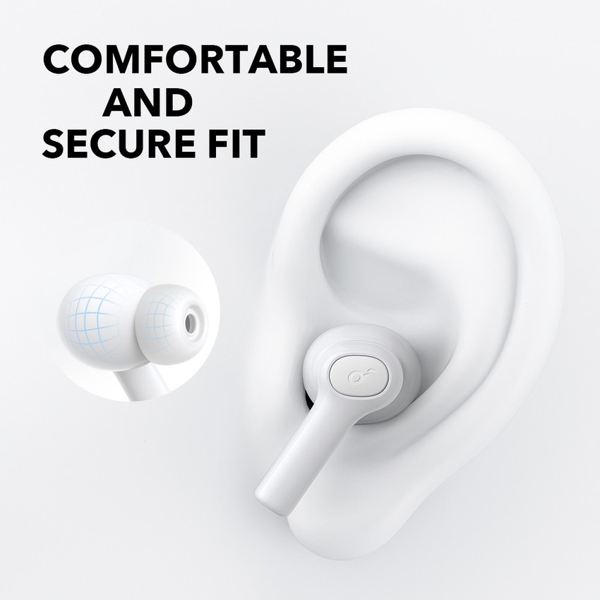 Soundcore shop earbuds white
