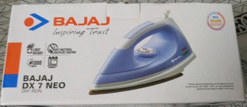 Bajaj dx 7 neo dry outlet iron